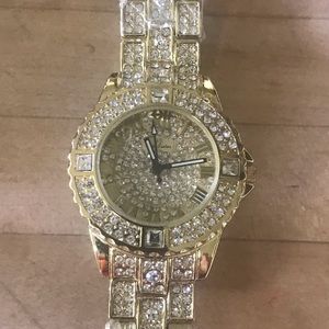Glitzy watch